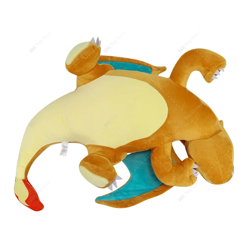 Pokemon Sleep Mega Charizard X Plush Cushion – Anime Cubone, Charmander, Umbreon & Garchomp Stuffed Pillow Toy for Kids Gift