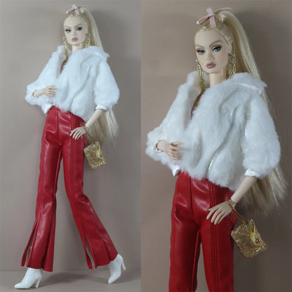 Handmade BABI Doll Clothes — Overcoat Outfit for 11.5-inch / 30cm BJD Dolls, Multiple Styles Gift for Doll Accessories