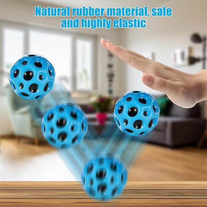 Bouncy Rubber Balls for Kids | High-Bouncing Sensory Fidget Toys and Stress Relief | Sports Training Ball for Outdoor Games