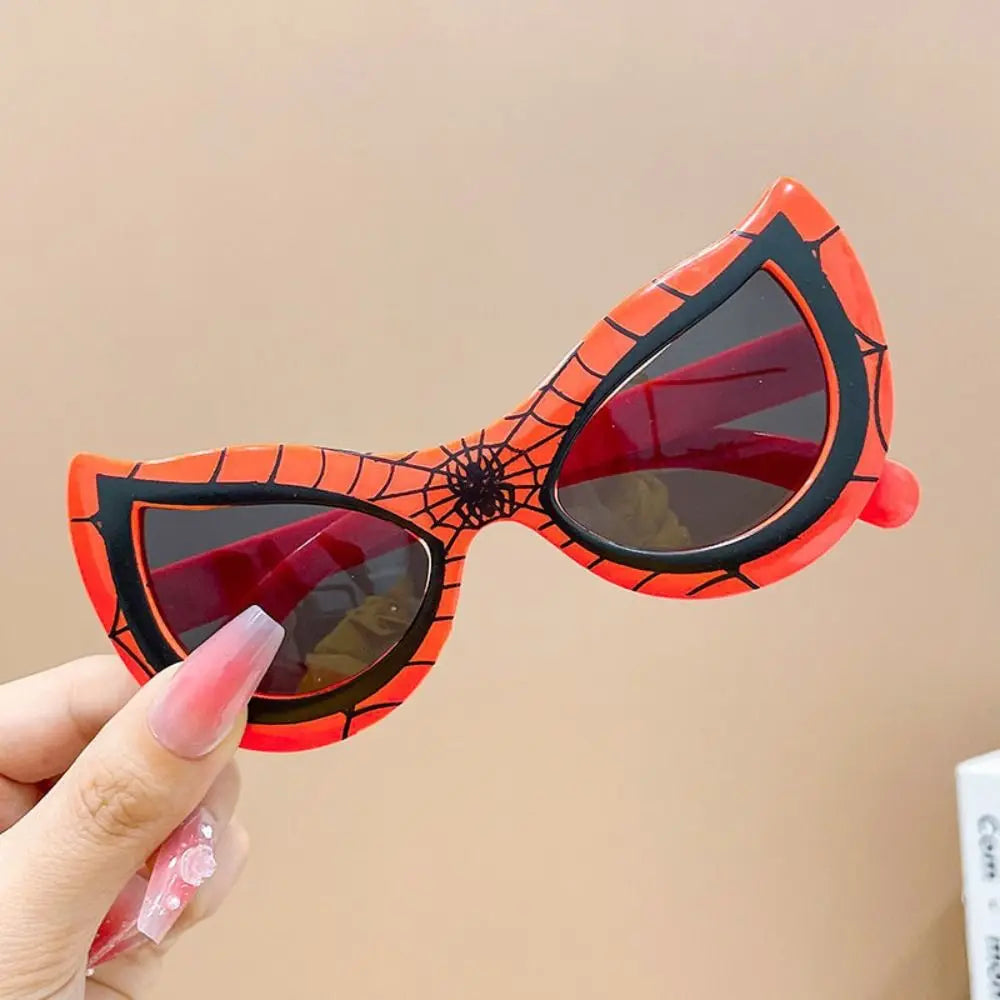 Kids Cartoon Sunglasses - UV400 Trendy Summer Eyewear for Children, Anti-Reflective Outdoor Sun Glasses