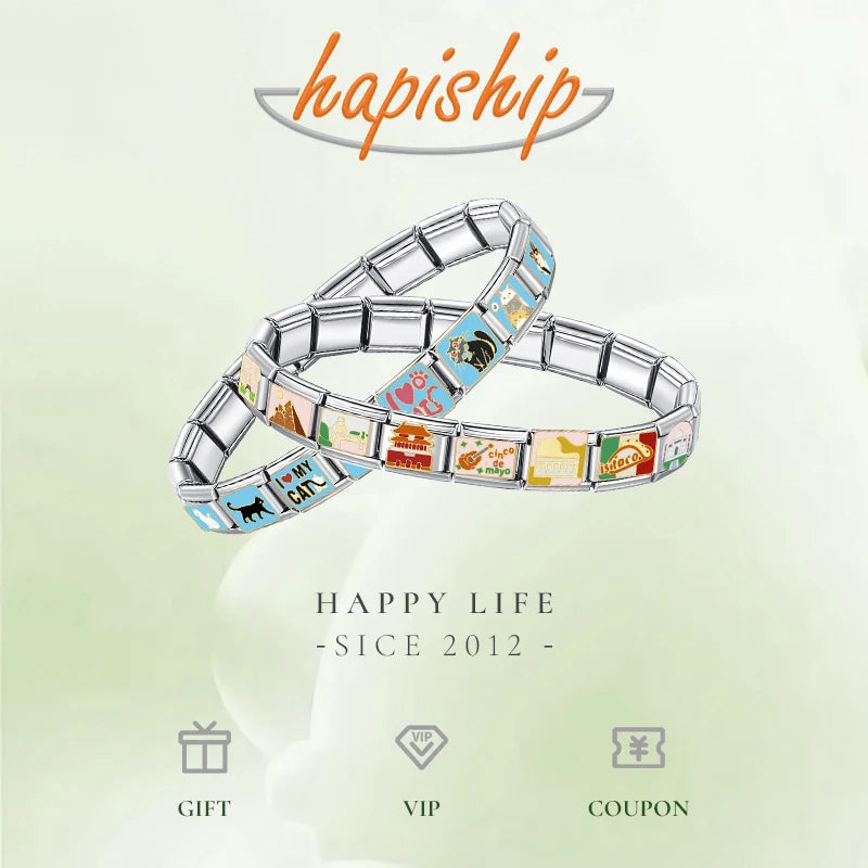 Hapiship Stainless Steel Tools Bracelet – DIY Jewelry Making Accessory