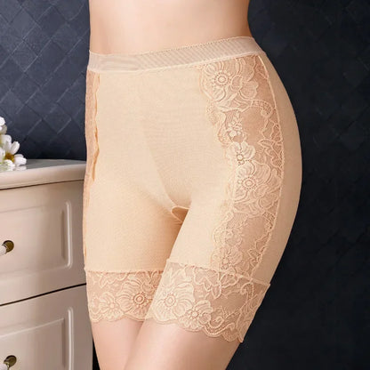 Women’s Seamless Safety Shorts - High-Waist Stretch Slimming Briefs for Comfortable Summer Underwear