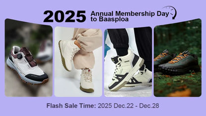 Baasploa Men’s Hiking Shoes – Breathable Outdoor Climbing & Walking Sneakers, Non-Slip & Durable