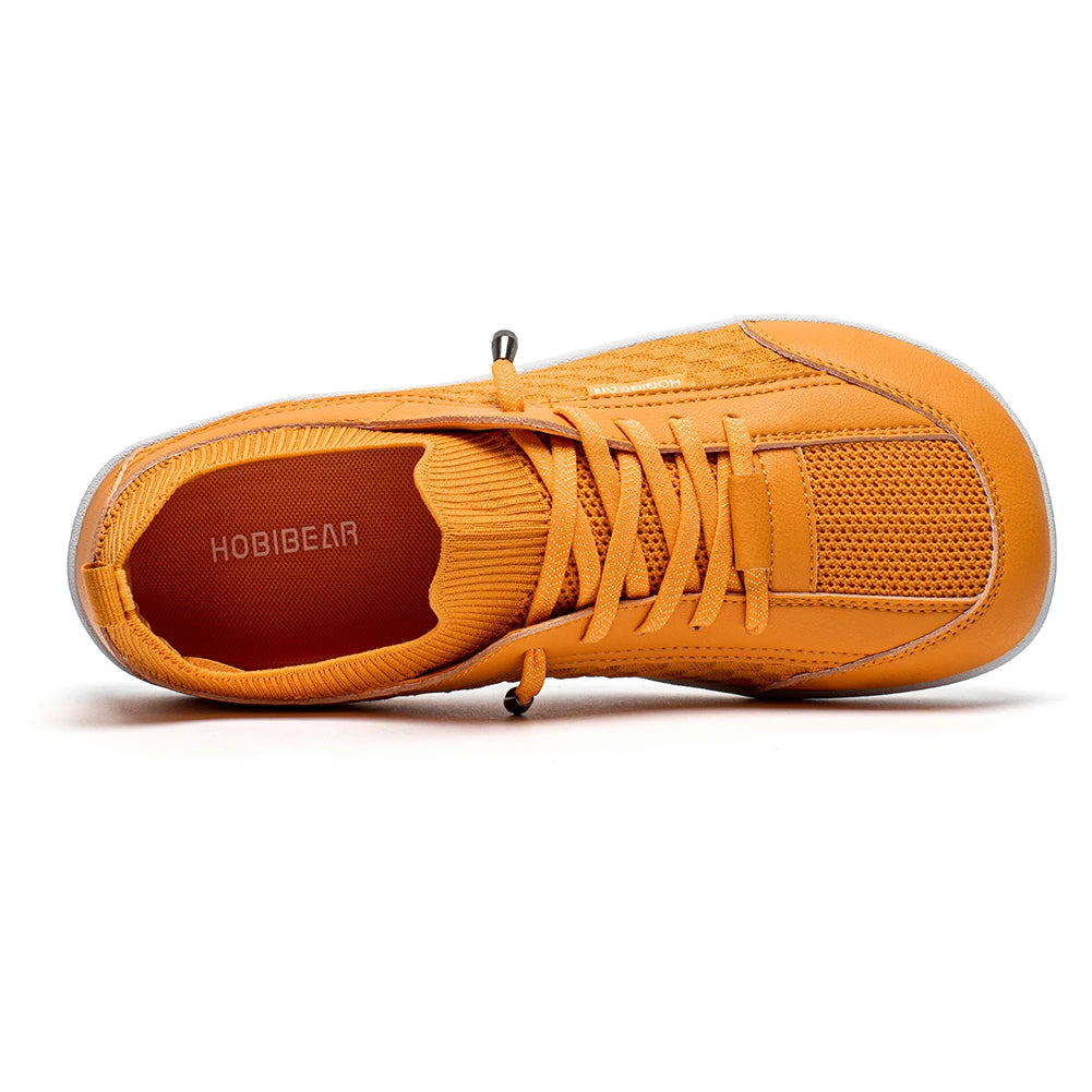 HOBIBEAR Barefoot Shoes – Lightweight, Breathable Slip-On Minimalist Walking Sneakers for Men & Women, Wide Toe, Zero Drop Sole