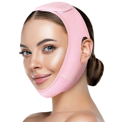 Reusable V-Line Face Strap – Double Chin Reducer, Chin Up Patch, V-Shaped Mask for Sagging Skin