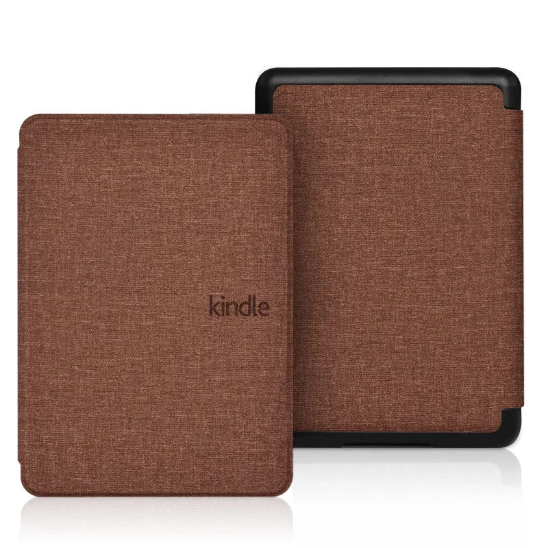 Leather Auto Sleep Case for Kindle Colorsoft Signature Edition (1st Gen, 7") & Paperwhite 12th Gen Protective Cover Funda