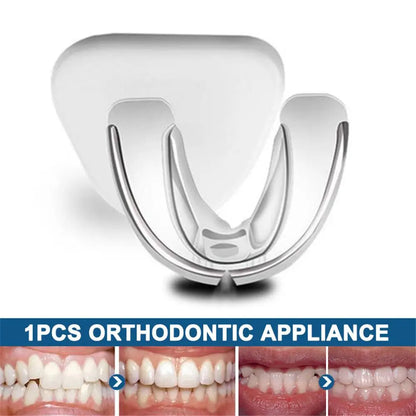 Orthodontic Braces Appliance – Silicone Teeth Alignment Trainer, Retainer for Bruxism & Teeth Straightening