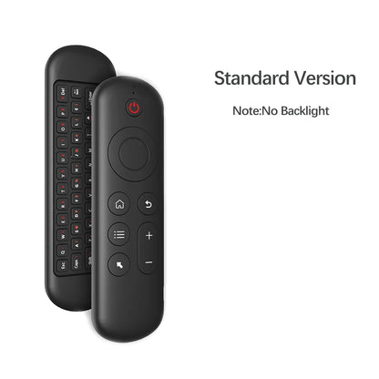 MRSVI M5 Air Mouse Remote Control - 2.4G & Bluetooth Wireless Gyroscope Keyboard with 7-Color Backlight for Android TV Box & PC