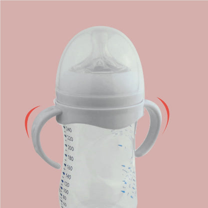 5Pcs/3Pcs/1Pc Baby Bottle Grip Handles – Hand Shank for Avent Natural Wide Mouth Feeding Bottles