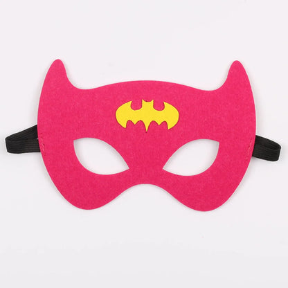 Halloween Superhero Masks — Christmas & Birthday Party Dress-Up Cosplay Mask for Kids, Children’s Favor & Mystery Gift