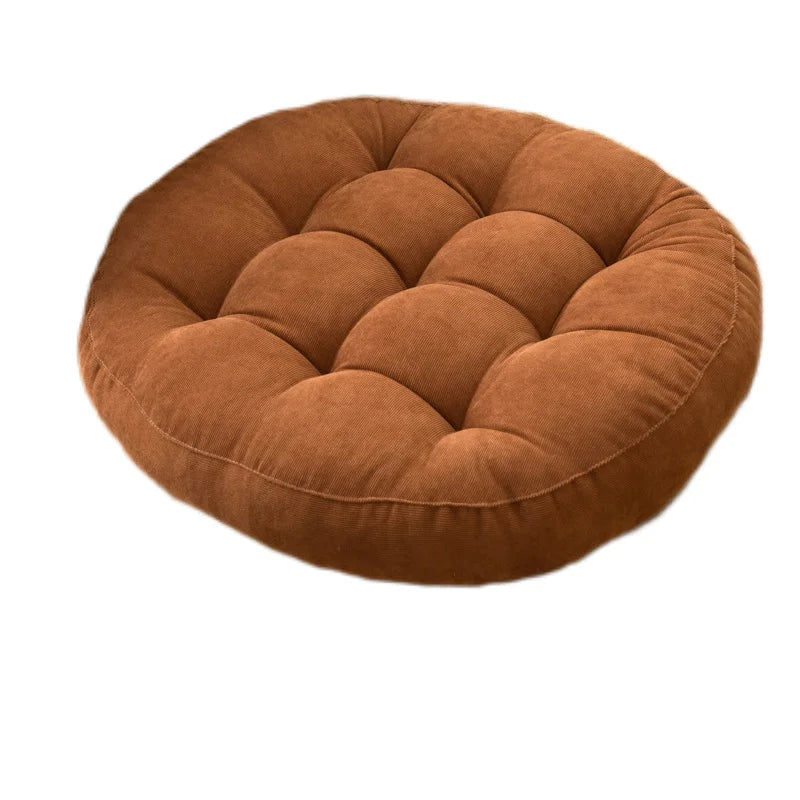 Inyahome Round Floor Cushion – Large Meditation Pillow for Kids & Adults, Yoga & Seating
