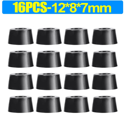 8/80pcs Rubber Furniture Pads - Non-Slip Floor Protectors & Chair Leg Bumper Gaskets for Tables and Cutting Boards
