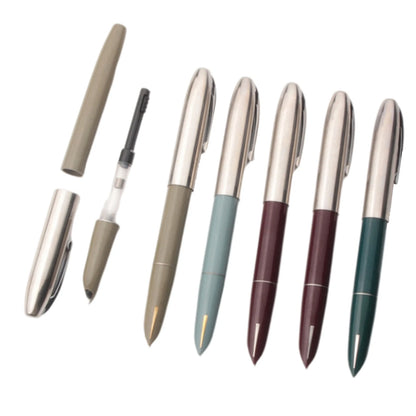 HERO Fountain Pen – 0.5mm Nib Plastic Ink Pen for Office & School Stationery Supplies
