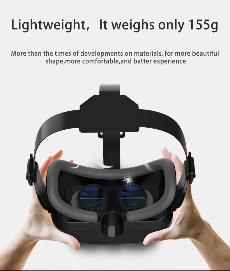Shinecon 3D VR Glasses – Virtual Reality Headset with Controller for Smartphone Gaming
