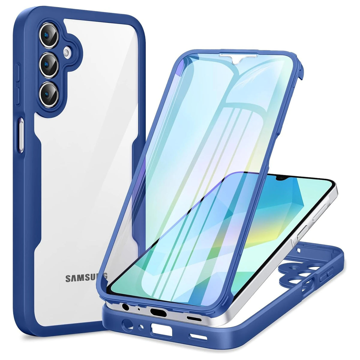 Full Body Protective Case for Samsung Galaxy A Series 5G - Rugged Shockproof Phone Cover