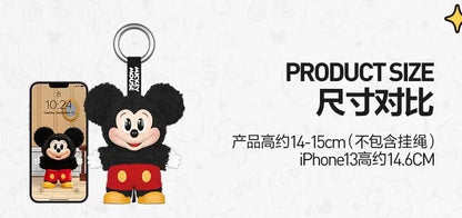 Genuine Pop Mickey Family Keychain Blind Box – Cute Vinyl Anime Figure Decoration Collectible Kid Gift Series