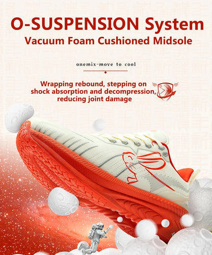 ONEMIX 2024 New Sneakers – Heavyweight Buffer Running Shoes for Men, Non-Slip, Breathable, Lightweight Outdoor Sport Shoes