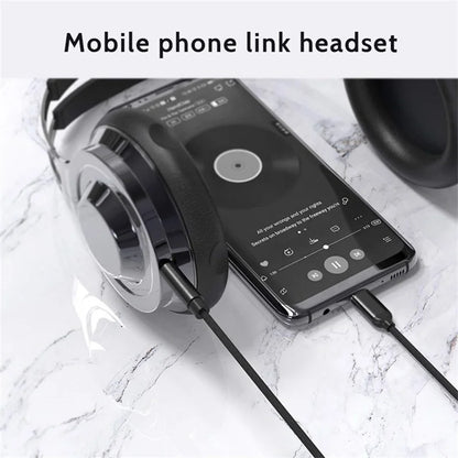 USB-C to 3.5mm Aux Audio Cable — Headphone & Speaker Adapter for Samsung S20/S21/Note 20/Tab S7