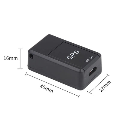 GF07 Mini Magnetic GPS Tracker – Real-Time Vehicle & Car Locator, Portable Compact Pet Tracking Device