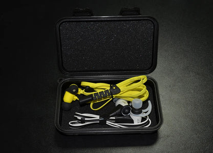 KZ PP High-End Earphone Case – Compressive Damping, Drop-Resistant Protective Box for Headphones & Accessories
