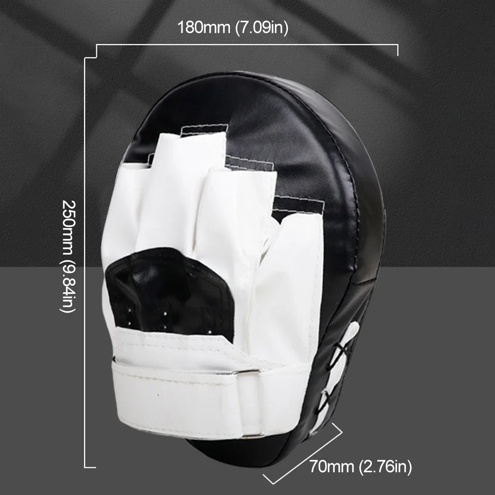 Kickboxing Gloves Pad - PU Leather Punch Target Bag for MMA, Karate, Muay Thai, Sanda & Free Fight Training for Adults & Kids