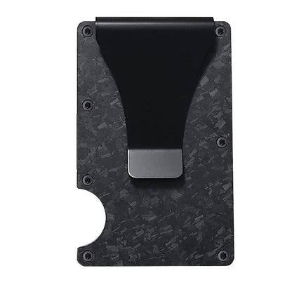 RFID Blocking Metal Wallet – Slim Aluminum Credit Card Holder & Money Clip for Business and ID, 2024 All Colors