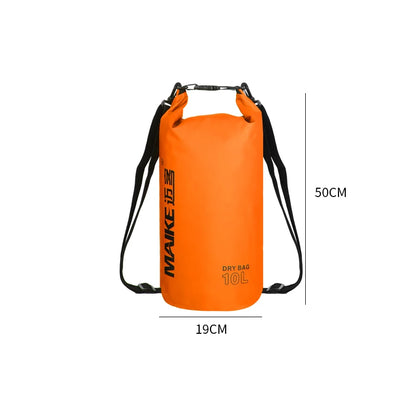 Waterproof Dry Bag Backpack - 5L/10L/15L Outdoor Storage Bag for Swimming, Rafting, Kayaking & Trekking