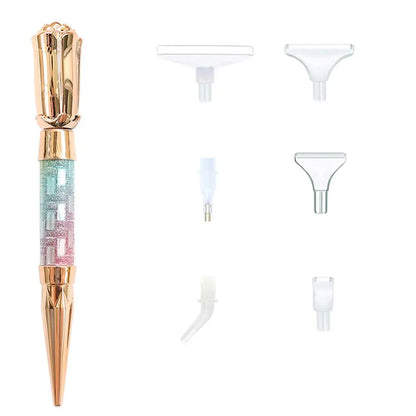 5D Diamond Painting Pen Kit – Glitter Sparkle Drill Pens for Cross Stitch, Embroidery, DIY Crafts & Nail Art