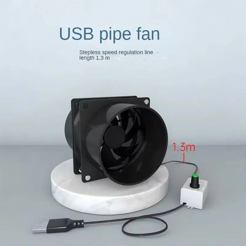 USB Adjustable Speed Solder Smoke Absorber – ESD Fume Extractor with 1M Pipe Ventilation Fan