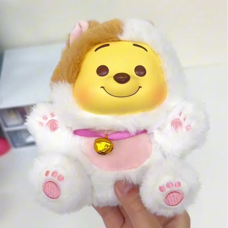 Disney Winnie the Pooh Vinyl Blind Box – Naughty Party Pooh Bear Mystery Pendant Toy, Cute Surprise Doll Gift