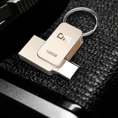 DM PD059 USB-C OTG Flash Drive – USB 3.0 Type-C Mini Pen Drive 32GB/64GB High-Speed Storage for Smartphone & PC Backup