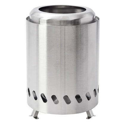 Smokeless Tabletop Fire Pit - Portable Indoor & Outdoor Mini Wood or Pellet Burning Bonfire Stove