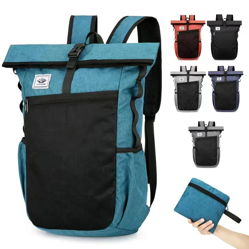 Climbing Camping Outdoor Travel Backpack - Foldable Hiking & Trekking Shoulder Bag for Men & Women, Lightweight Sport Backpack