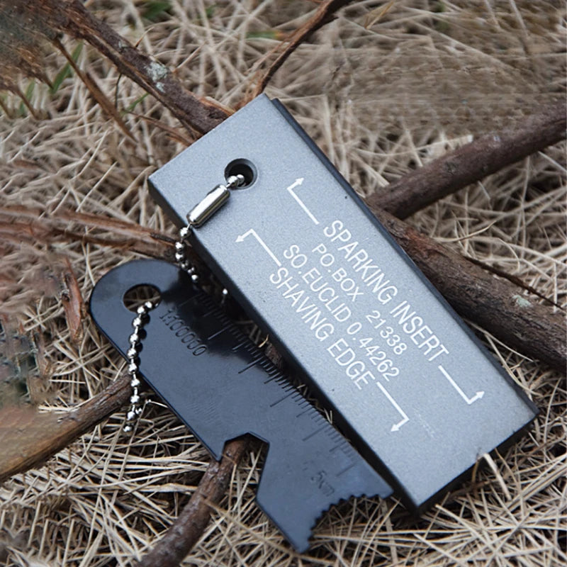 Outdoor Survival Magnesium Flint Fire Starter – American Style Ignition Rod for Camping & Hiking