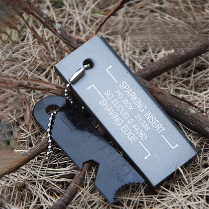 Outdoor Survival Magnesium Flint Fire Starter – American Style Ignition Rod for Camping & Hiking