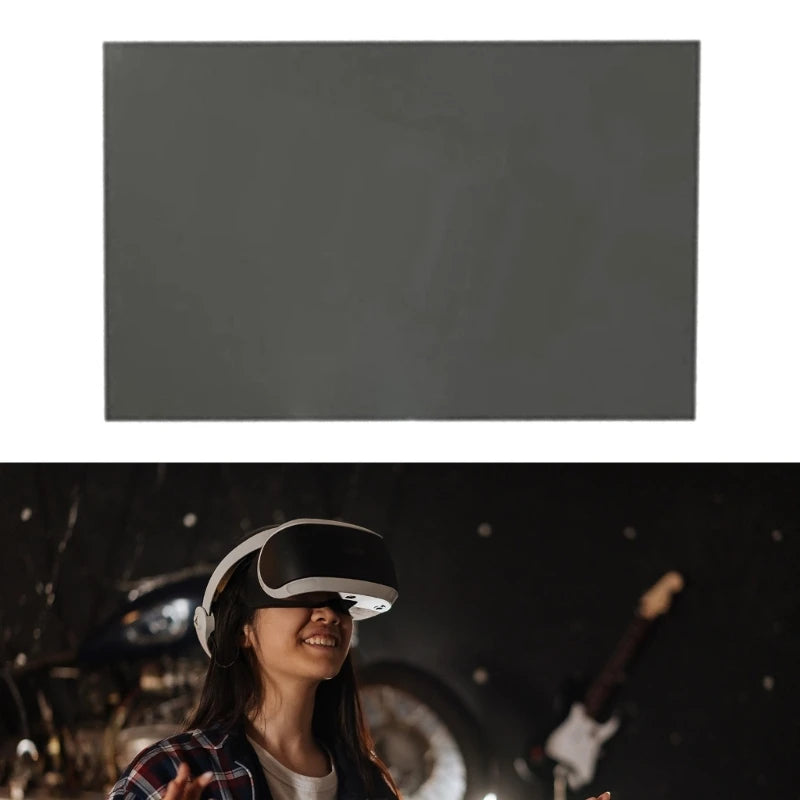 0°/90° Linear Polarizing Film 0.25mm - Adhesive Polarizer Filter Sheets for LCD Screens