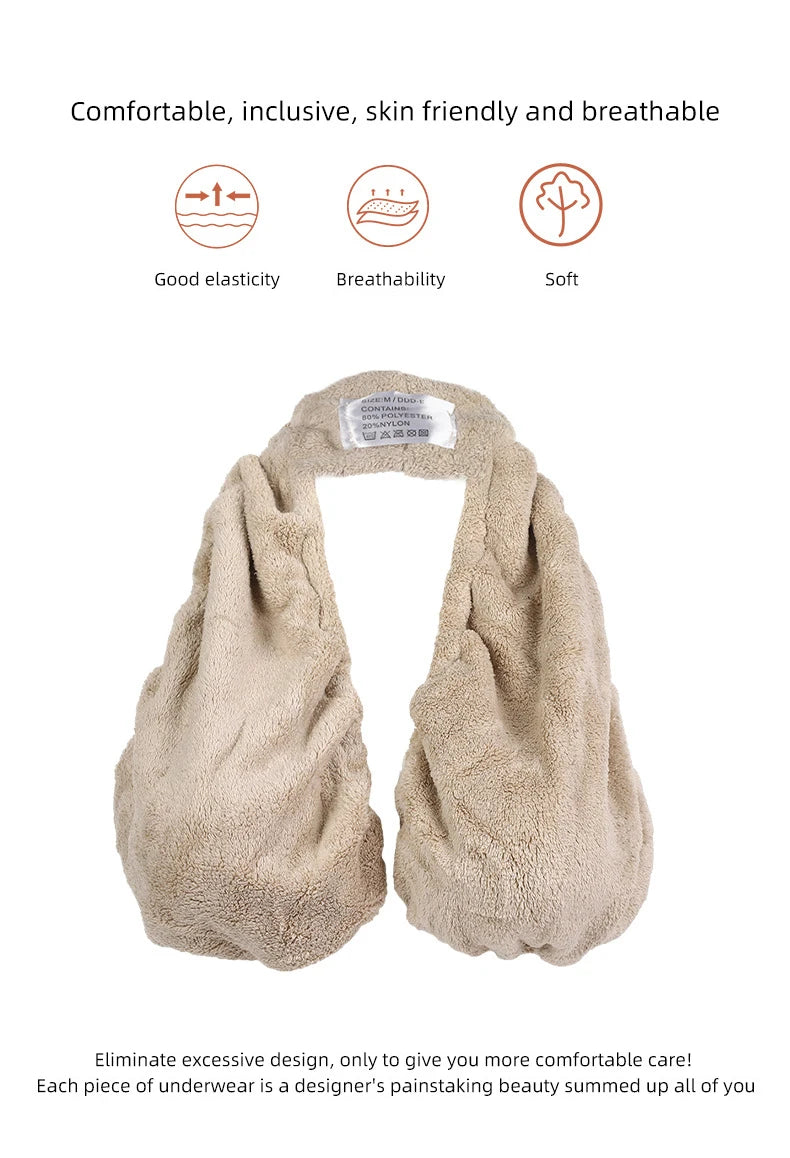 Tata Neck & Body Towel — Bath Towel with Bra Style for Neck Wrapping and Skincare Care