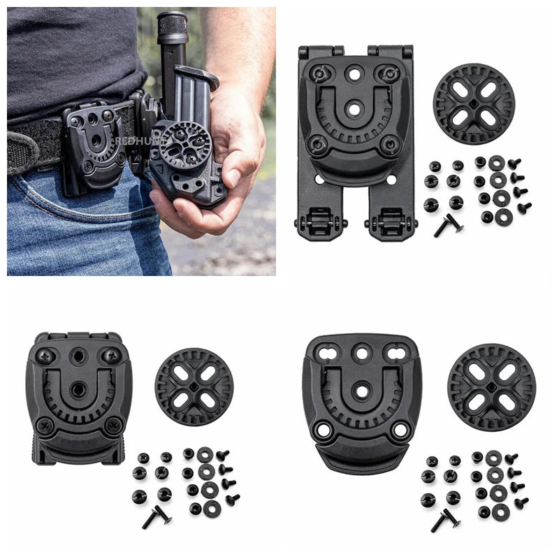 Hunting CNC Custom Tactical Tek-Mount MINI Quick Connect System - Knife Sheath Holster Clip & Tek-Lok Equipment
