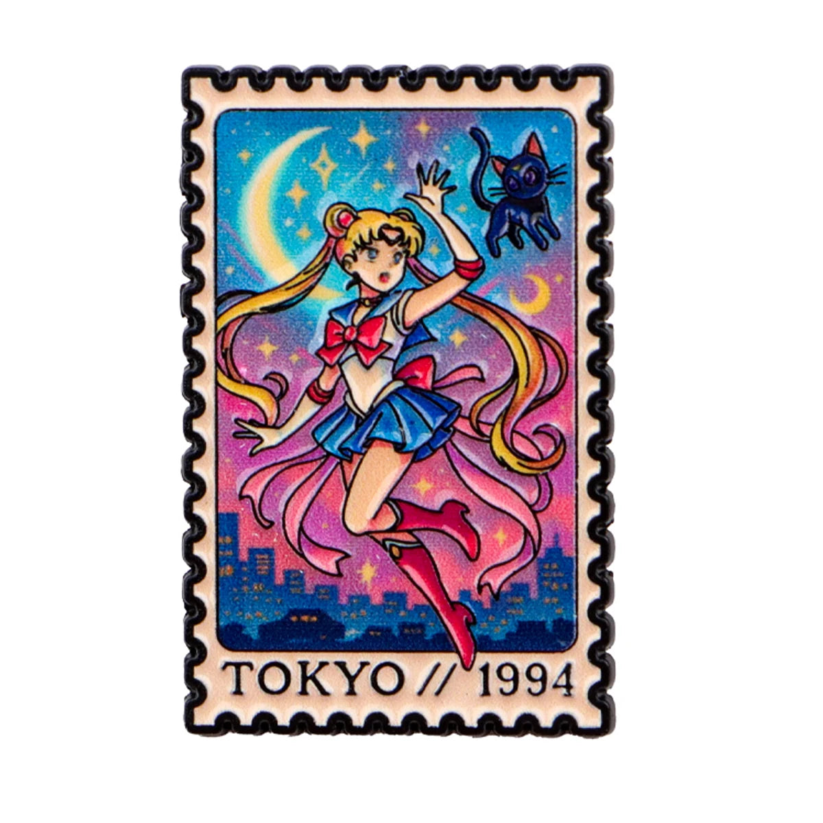 Cartoon Anime Enamel Brooch Pins – Kawaii Metal Badge Jewelry for Clothing & Backpack Gifts