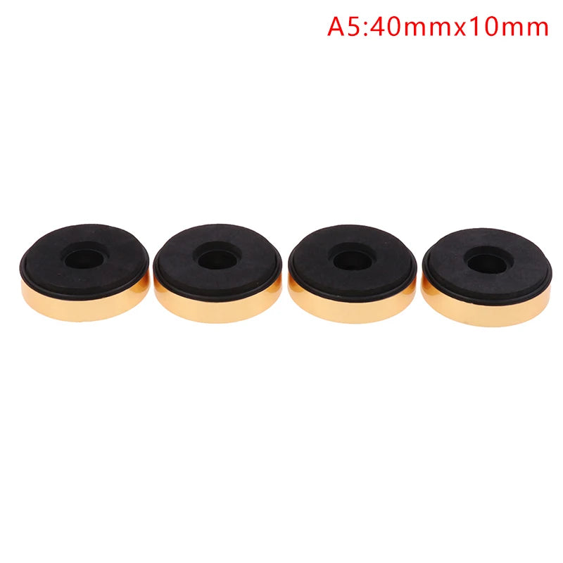 4Pcs Speaker Spikes Stand Feet – Audio Active Speakers Repair Parts, DIY Accessories for Home Theater Sound System