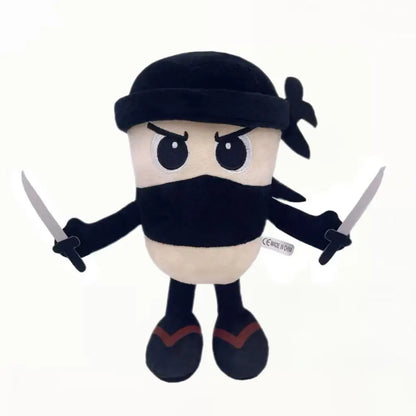 Tung Tung Sahur and Tralalero Tralala Plush Toys - Soft Stuffed Dolls and Shark Plush Gifts for Fans and Birthdays
