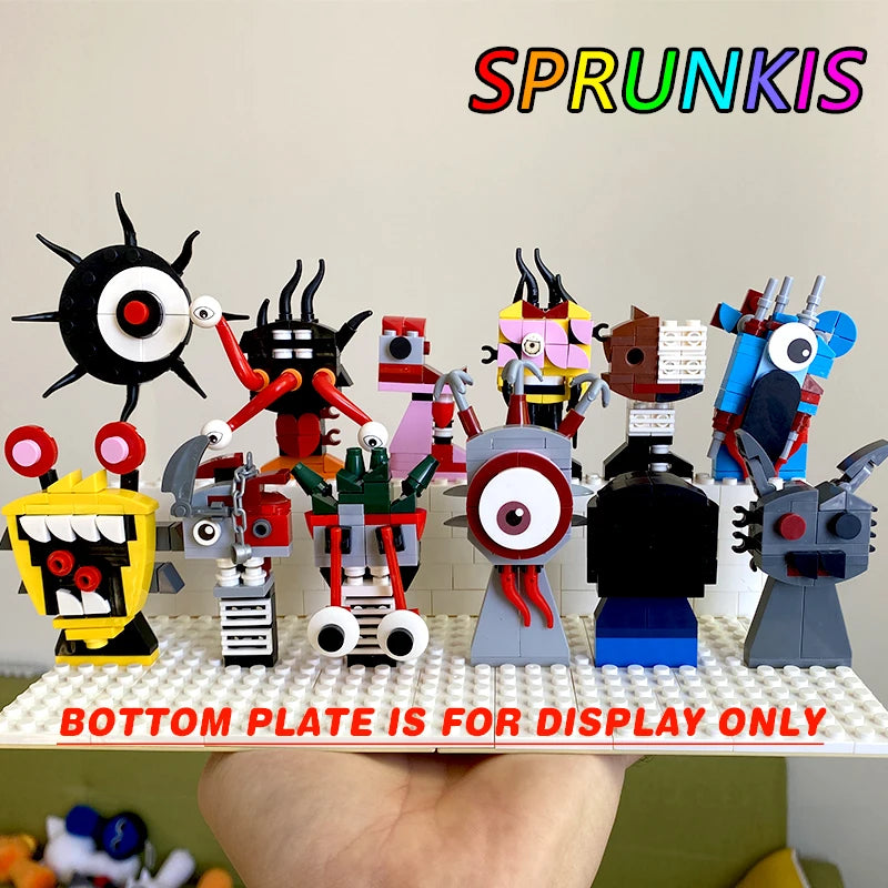 New Moc Incredibox Sprunki Building Blocks Toy – Horror Anime Music Game Gift for Birthday & Christmas   2/2
