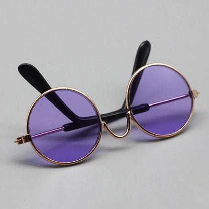 Labubu Doll Glasses – Cute Plastic Accessory for 10/15cm Cotton & Ropa Dolls