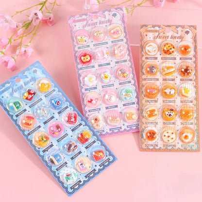 2026 New 3D Shake Flash Stickers – Candy Crystal Decorative Stickers for Children, Toy Reward & Gift