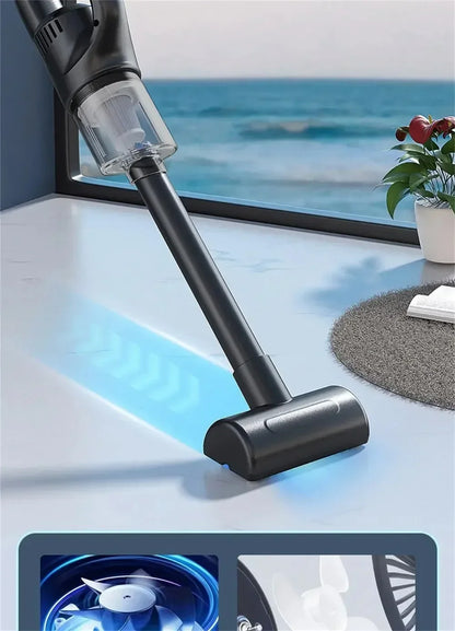 Cordless Handheld Vacuum Cleaner – Rechargeable Wet & Dry Mini Vacuum for Home, Car & Pet Cleaning