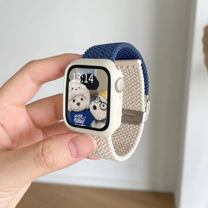 Candy Silicone Apple Watch Case & Strap - Protective Band Cover for Series 11 10 9 8 7 SE 6 5 4 Ultra 49mm 45mm 41mm 44mm 40mm