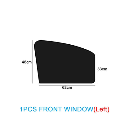 Magnetic Car Sunshade Curtains – UV Protection Window Sun Shield Covers, Double-Sided Auto Sunshade Protector DIY Car Accessories
