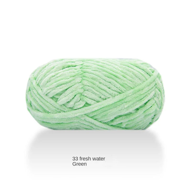 50g/Ball DIY Knitting Yarn – Soft Wool for Baby Scarf, Hat, Chunky Crochet Thread