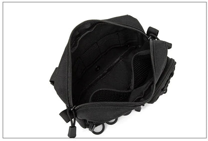 1000D EDC Molle Organizer Pouch – Horizontal Utility Tool Bag, Outdoor Waist Pack for EMT, Hunting & Fanny Pack Use