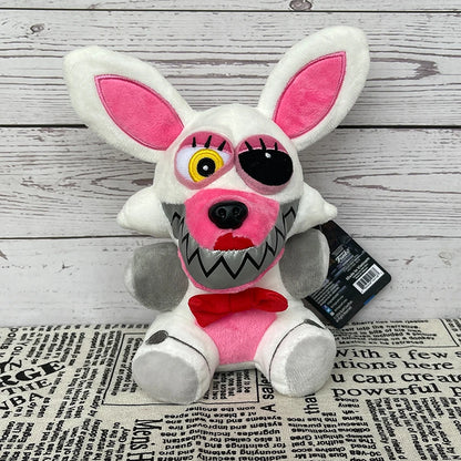 Five Nights at Freddy's (FNAF) Cute Plush Toys - 18 CM Bonnie Bear, Foxy, Cartoon Stuffed Dolls - Freddy Toys for Children - Gifts